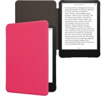 kwmobile Vāks saderīgs ar Amazon Kindle Paperwhite (2024)/Colorsoft - neilona vāciņš e-grāmatu lasīšanai - Rosa