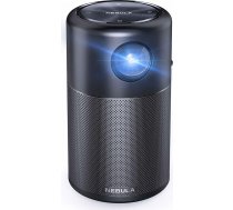 Nebula Anker Capsule projektors, viedais portatīvais projektors ar Wi-Fi Pico, 360° skaļrunis ar Android 7.1, 4 stundu akumulatora darbības laiks, ar saistīto programmu (atjaunots)