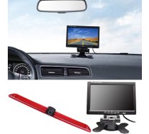 Reversa kameras komplekts: 7 collu TFT LCD automašīnas monitors + bremžu gaismas atpakaļgaitas kamera Transporta logu nomaiņa furgonam Mercedes Benz Sprinter W906 W907 W910 316 CDI Viano Transit Ducato VW Crafter