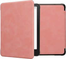 kwmobile Korpuss saderīgs ar Amazon Kindle Paperwhite (12th Gen 2024) / Kindle Colorsoft - mākslīgās ādas aizsargvāciņš e-lasītāja vāciņam - tumši rozā krāsā