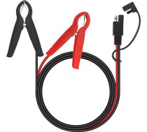 SAE savienotājs ar akumulatora pagarinājuma kabeli Aligatora klips 16AWG DC 12V SAE Ātrās maiņas adapteris ar Aligatora klipšiem Ātrs atvienošanas kabelis saules paneļiem 1m
