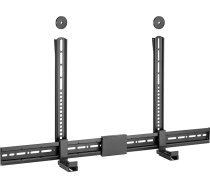 RICOO Soundbar kronšteina plaukts TV ierīču apakšdaļā TV VESA sienas stiprinājums ar neslīdošo pamatni turētājs LH068 Universāls ar/bez montāžas caurumiem TV stiprinājuma piekaramais ekrāna statīvs
