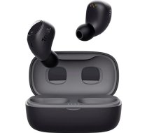 Trust Mobile Nika Compact Bluetooth austiņas, In-Ear bezvadu austiņas, austiņas ar uzlādes korpusu, TWS, iebūvēts mikrofons, līdz 18 stundām atskaņošanas laika, Android, Chrome, iOS, Windows, melnas krāsas