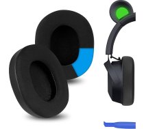 Geekria Sport Cooling Gel rezerves auss spilventiņi Razer Kraken V4/V4X/V4Pro/Kitty V2 Pro, Barracuda/Barracuda X austiņu remonta detaļas (melni)
