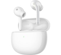 Xiaomi Buds 3 (spīdīgi balts) ar USB-C kabeli, 1 m, Bluetooth 5.2 savienojums, līdz 32 stundām darbības, trokšņu slāpēšana līdz 40 dB, putekļu un ūdensizturīgs, itāļu versija