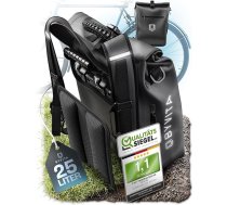 BYVITA 3-in-1 velosipēda soma mugursomai [25L] - mugursoma, mugursomas bagāžnieka soma un plecu soma vienā I 100% ūdensnecaurlaidīga, atstarojoša un bez PVC I Melna, ieskaitot somu klēpjdatoram