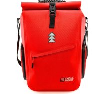THOLLBECK IMPULS 3 in 1 velosipēdu soma un mugursoma ar MAGNETISKO SĒKLO (23-27l) - ūdensizturīga velosipēdu un e-velosipēdu bagāžniekiem - mugursoma vīriešiem un sievietēm ar nodalījumu klēpjdatoram