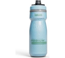 CamelBak Podium Chill Izolēta velosipēda ūdens pudele 600ml Easy Squeeze Piemērota lielākajai daļai velosipēdu būru Crystal Blue
