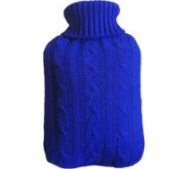 CTLH20 2000 ml karstā ūdens maisiņa pārvalks, trikotāžas, mīksts, mazgājams, noņemams, karstā ūdens pudeles pārvalks, ziemas sildītājs, aizsardzība pret apdegumiem, zils