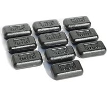10 gab. 3 lb dzelzs plākšņu komplekts 13,6 kg smagai svarcelšanas vestei
