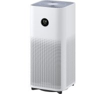 Xiaomi Smart Air Purifier 4 DE gaisa attīrītājs (Noņem līdz 99,97 % mājdzīvnieku spalvu, putekšņu, putekļu, vīrusu un aerosolu: PCADR 400 m³/h, FCADR 150 m³/h, optimāls 48 m², skārienjūtīgais displejs, lietotne un balss vadība)