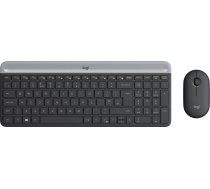 Bezvadu tastatūras un peles kombinācija mk470 grafīts