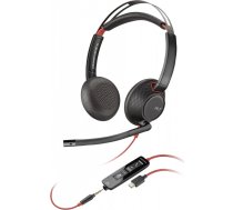 Poly Austiņas blackwire 5220 st usb-c 3,5 mm spraudnis usb-c/a adapteris 8x231aa