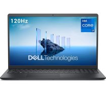 Dell 15 klēpjdators DC15250 15,6" FHD (1920 x 1080) 120 Hz, Intel Core i7-1355U, Intel UHD Graphics, 16 GB DDR4 RAM, 512 GB SSD, Windows 11 Home, QWERTZ izgaismota tastatūra - melns