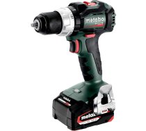 Metabo BS 18 LT BL Akku-Bohrschrauber 18V 4Ah Li-Ion, t.sk., ieskaitot Koffer, t.sk., Zubehör, t.sk., 2. uzlādējams akumulators
