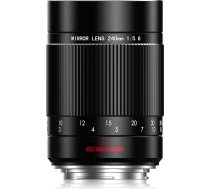Spoguļobjektīvs 240mm f/5.6 priekš Nikon F, manuālā fokusēšanas (MF) spoguļobjektīvs, teleobjektīvs priekš Nikon D3500 D850 D7500 D5600 D3400 D500 D7200 D5500 D750 D810 D3300 D550 300 D610 D7100 D5200 (F-Bayonet)