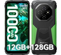 Blackview Fort1 Android 15 āra viedtālrunis, 10000 mAh āra mobilais tālrunis bez līguma 12GB + 128GB/2TB, Gemini AI 6,56 collu 90Hz būvlaukuma mobilais tālrunis, NFC/FOTA/390g/Trīs karšu slots