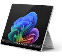 Microsoft Surface Pro (barošanas bloks tiek pārdots atsevišķi) | 5G | Copilot+ PC | 13" skārienjūtīgais ekrāns | Snapdragon® X Plus (10 kodolu) | 16 GB RAM | 256 GB SSD | Jaunākais modelis, 11. izdevums | Platinum