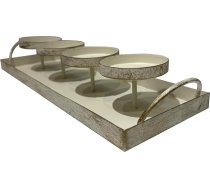 Lzqphantom Adventa vainags iegarens metāla Vintage dekoratīvo sveču turētājs 4 x 8 cm diametrs stabuļu svecēm Adventa sveču turētājs moderns Ziemassvētku vainags galda adventes noformējums (taisnstūrveida)