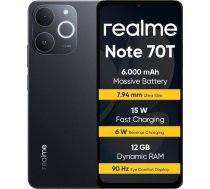 realme Note 70T viedtālrunis 4+128GB melns