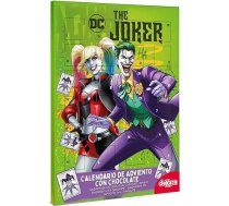 dekora - Jokera un Harely Quinn Adventes kalendārs - ar 24 šokolādes konfektēm - kopā 50 g - Piena šokolāde - dabīgas krāsvielas - īpaši Ziemassvētkiem - DC Comics