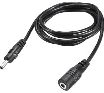 2 x 1,5 m 1,35 mm x 3,5 mm strāvas pagarinājuma kabelis, kas saderīgs ar adaptera kabeli