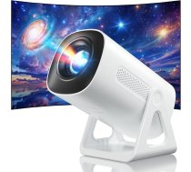 [2025 Upgraded & Android 11.0] Mini projektors ar WiFi un Bluetooth, portatīvais projektors ar 4K 1080P atbalstu, 270° regulējams atbalsts mājas kinozāles zvaigžņu projektors tālrunim/PS5/HDMI/TV stick/USB