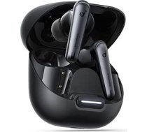 soundcore by Anker Liberty 4 NC Bluetooth austiņas ar trokšņu slāpēšanu, 98,5% trokšņu slāpēšana, adaptīva trokšņu slāpēšana ausīm un videi, augstas izšķirtspējas skaņa, 50H atskaņošana (melnas)