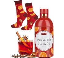 soxo Mulled Wine Ziemassvētku zeķes + krūze Smieklīgas vīriešu dāvanas sievietēm 1-3 pāri 2 izmēri