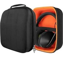Geekria austiЕ†u futrДЃlis Beyerdynamic DT660, DT770, DT990 DT880, AKG K240 Q701 K702 K701 K701 K712, Sennheiser HD600 HD700 HD 580, HD 800 S, HD 660 S, pilna izmД“ra cieta korpusa liels koferis / ceДјojuma somiЕ†a