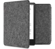 kwmobile Korpuss saderīgs ar Amazon Kindle Paperwhite 11th Generation 2021 - filca auduma aizsargvāciņš - tumši pelēks