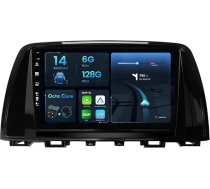 6G + 128G Octa Core Android 14 Auto Radio priekš Mazda Atenza Mazda 6 (2012-2015) CarPlay/Android Automašīnas LED atpakaļgaitas kamera un MIC IPS 9 collu 2 DIN DAB stūres vadības stūres rats Fast Boot 360-CAM