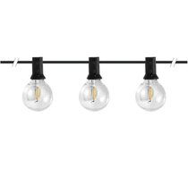 10 LED saules virtenes 1,5 W, ideāli piemērotas āra rotājumiem un ballītēm, funkcionālas un energoefektīvas