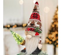 Ziemassvētku eglīte Topper Gnome Ziemassvētku rotājums Zvaigzne Tree Topper Gnome Ziemassvētku eglīte Topper Handmade Ziemassvētku eglītes rotājums