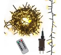Pasaku Lights LED Galaxy Fairy Lights 400 LED un 8 gaismas režīmi IP44 lietošanai iekštelpās un ārpus telpām ar Power LED Fairy Lights partijas dekorēšanai vai Ziemassvētku dekorēšanai ar tālvadības pulti, dimmable,