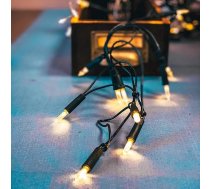 hellum 152555 Fairy Lights 120 Lights Clear Fairy Lights āra apgaismojums ar kontaktdakšu Ziemassvētku eglītei Garums 27,85 m < 59 lūmeni Kabeļa krāsa Zaļa