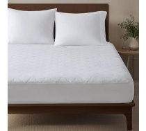 Sleep Philosophy Twin XL matrača pārvalks, kokvilnas matrača pārvalks, Classic Cloud Quilted Duvet Cover, dabīgs, elpojošs, matrača pārvalks, piemērots līdz 16 collām, mazgājams veļas mašīnā