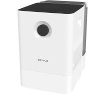 BONECO mitrinātājs W300 I Noņemama 12 l ūdens tvertne I Telpām līdz 50 m² I Ļoti kluss ar 27 dB I 2 jaudas līmeņi I Automātiska izslēgšanās I Gaisa mazgātājs (Balts)
