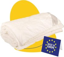 SLEEP COMFY Premium Alerģijas slimnieku sega no kokvilnas auduma, krēmkrāsaina 135 x 200 cm 100% netoksiska vasaras sega, sega, guļammaiss, plānā sega bērniem, antialerģiska bērnu gultas sega, bērnu sega