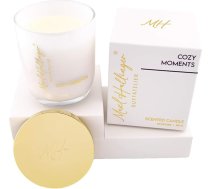 Hallingers Cosy Moments aromātiskā svece no sojas vaska līdz 40 stundām Maxl Hallinger Fragrance Studio, aromātiskā svece, aromātiskās sveces stiklā (stikla un kastīte) - Mātes dienas dāvana un dāvanu idejas