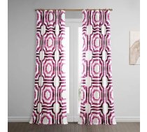 HPD Half Price Drapes Iespiesti kokvilnas aizkari guļamistabai Dzīvojamā istaba 50x96 PRTW-D23D-96 (1 panelis) Mecca Pink