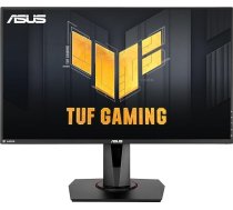 ASUS TUF TUF Gaming VG279QM 27 collu Full HD monitors, 280 Hz, 1 ms GtG, saderīgs ar Adaptive-Sync un G-Sync, DisplayHDR 400, ātrs IPS panelis, 16:9, 1920 x 1080, DisplayPort, HDMI, ergonomisks