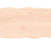 Masīvkoka ozolkoka galda virsma Dabīgā mala 80 x 50 x 2 cm Galda virsma restorānam Ēdamistaba Dzīvojamā istaba Biroja mēbeles Galda galda virsma Galda virsma