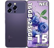 OUKITEL P1 PRO viedtālrunis bez līguma Android 15, 16GB + 256GB/2TB Mobilais tālrunis bez līguma Helio G100, 6,7 collu FHD+ 120Hz AMOLED displejs, 5150mAh viedtālrunis 50MP + 32MP, NFC/Fingerprint