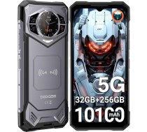 DOOGEE S200 āra mobilais tālrunis bez līguma 5G Android 14, 32GB RAM + 256GB/2TB ROM āra viedtālrunis, 10100mAh (33W) būvlaukuma mobilais tālrunis, 6,72 collu FHD+ 120Hz, 100MP + 20MP, Wifi6/IP68/IP69K/Dual SIM/NFC