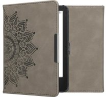 kwmobile Korpuss saderīgs ar Tolino Vision 1/2 / 3/4 HD Case - Mākslīgās ādas pārvalks - Rising Sun Grey