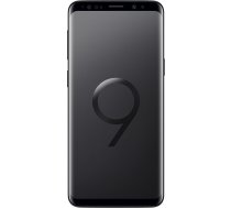 Samsung Galaxy S9 viedtālrunis (5,8 collu skārienjūtīgais ekrāns, 64 GB iekšējā atmiņa, Android, Dual Sim) Midgnight Black - Cita versija