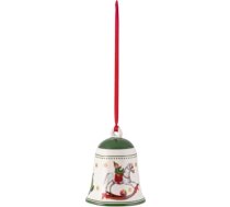 Villeroy & Boch - Mana Ziemassvētku eglīte, zvaniņu rotaļlieta, 5,5 x 5,5 x 6,5 cm, porcelāns, zaļa, 14-8622-6850, daudzkrāsains, 5,5 x 5,5 x 6,5 cm