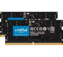 Piezīmjdatora atmiņa ddr5 sodimm 96gb (2*48) / 5600 cl46 (16gbit)