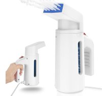 AUAUY Rokas tvaicētājs, 700 W tvaicētājs, ceļojuma tvaika taisnotājs, 150 ml ūdens tvertne, ceļojuma gludeklis, tvaiks, ātra grumbu noņemšana, tvaika birste, pārnēsājams tvaicētājs, maza izmēra ierīces, piemērots ceļošanai un lietoša